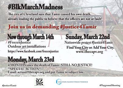 Justice for Tamir Actions Flyer