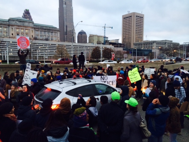 Protest after Acquittal of Darren Wilson–1736