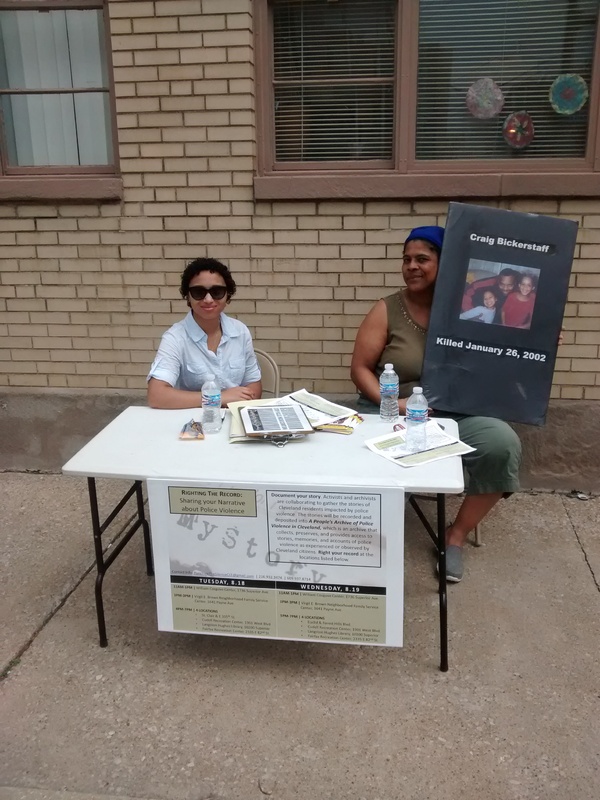 Righting the Record Oral History Project, Collecting Stories for the People’s Archive of Police Violence in Cleveland (PAPVC)