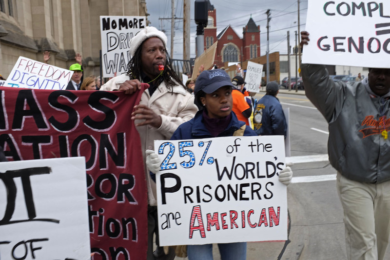 Sign along the March, October 22, 2014