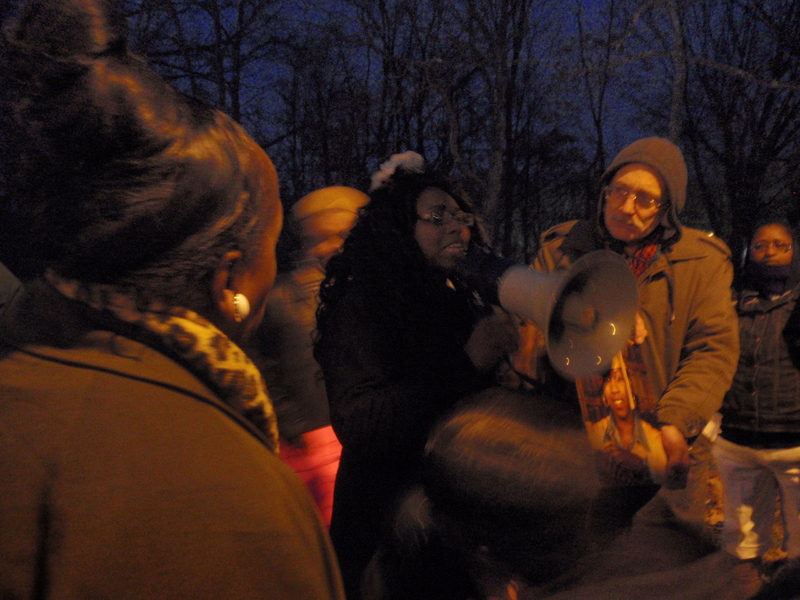 Tanisha Anderson’s Daughter Speaking at Rally