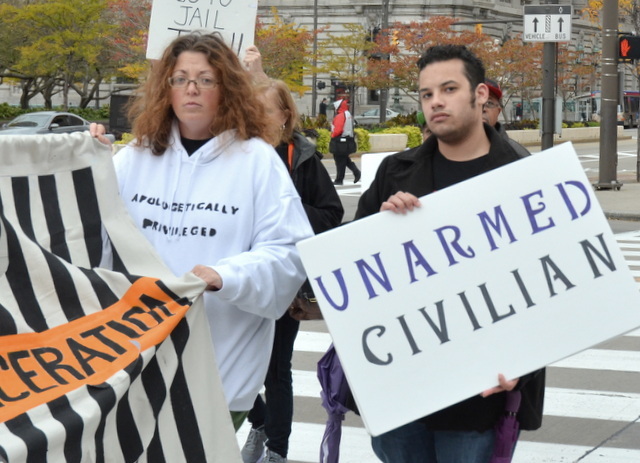 October 22, 2014, “Unarmed Citizen” all the way from PA for the Demonstration